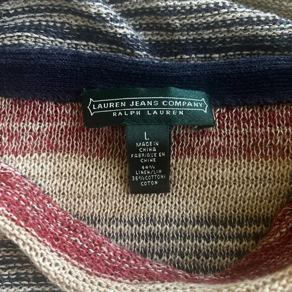 Ralph Lauren Linen Sweater Women’s Large - Picture 7 of 7
